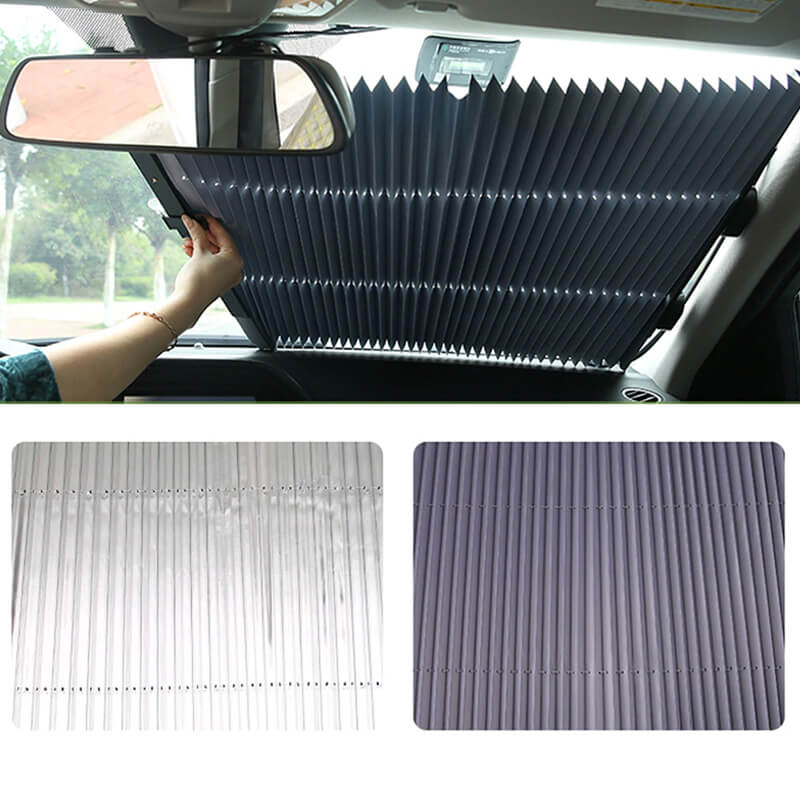 Lichidare de Stoc! Copertina parasolar auto impotriva razelor UV 70 cm