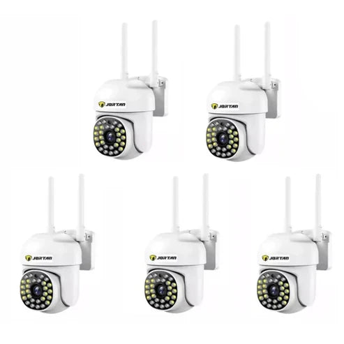 Camera de Supraveghere Video Jortan, 32 Leduri, Rotative, Infrarosu, Rezistanta la apa + Card 32 GB