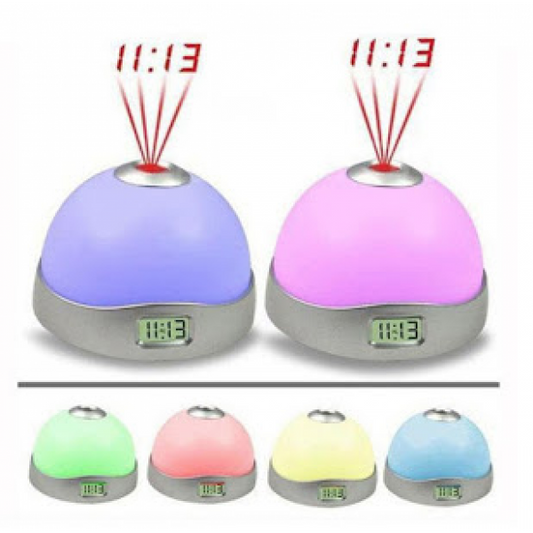 Lichidare de Stoc! Ceas digital multicolor cu alarma si proiectie ora pe tavan