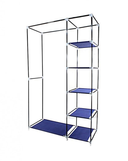 Lichidare de Stoc! Dulap pentru haine - din panza, cu schelet metalic