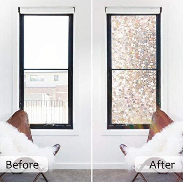 Set 2 x Folie geam vitrostatica 45 x 300 cm