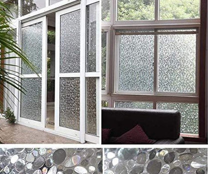 Set 2 x Folie geam vitrostatica 45 x 300 cm