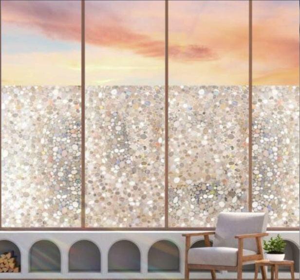 Set 2 x Folie geam vitrostatica 45 x 300 cm