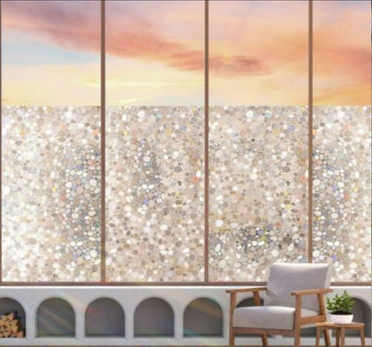 Set 2 x Folie geam vitrostatica 45 x 300 cm