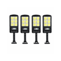 4 X Proiector solar 6 celule,120 LED-uri COB ,cu senzor de miscare, sistem prindere inclus