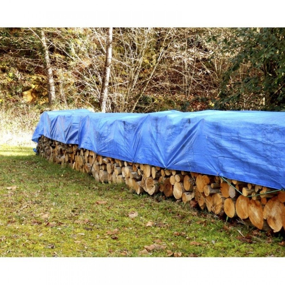 Prelata Impermeabila cu Inele, Rezistenta la Undele UV si Umiditate 4 x 6 m