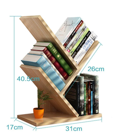 Raft depozitare carti in forma de copac