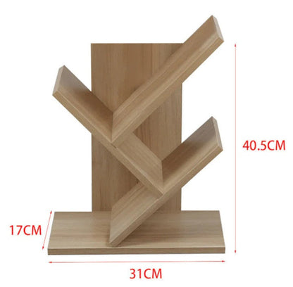 Raft depozitare carti in forma de copac