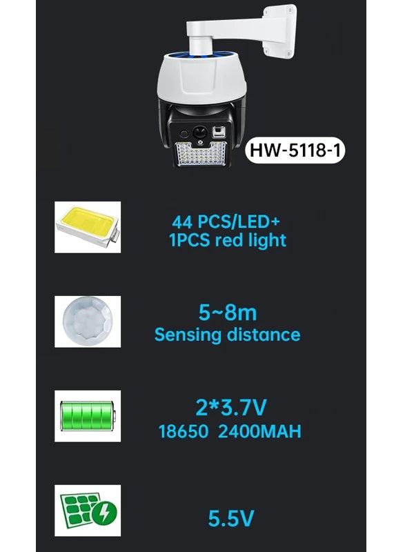 Camera falsa 66 led smd HW-5118-1