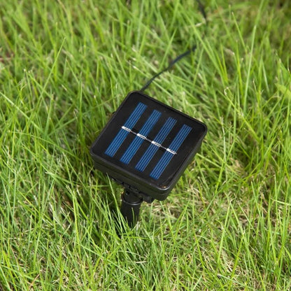 Decoratiune luminoasa, 5 acadele, incarcare solara, 40 cm