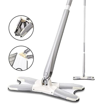 Mop reglabil, stoarcere automata, 130 cm, 360 grade