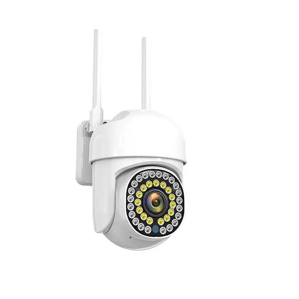 Set 3 x Camere de Supraveghere Video Jortan , 32 Leduri, Rotative, Infrarosu, Rezistanta la apa + 3 carduri 32GB