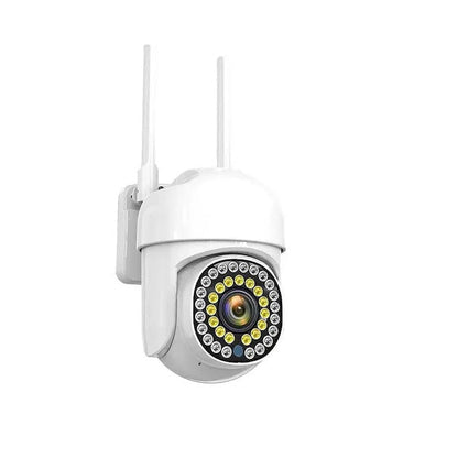 Set 3 x Camere de Supraveghere Video Jortan , 32 Leduri, Rotative, Infrarosu, Rezistanta la apa + 3 carduri 32GB