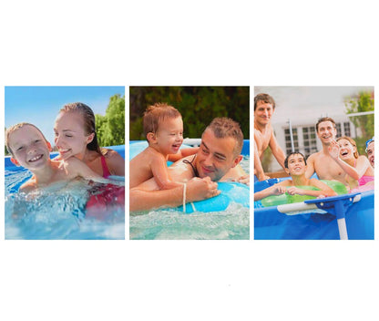 Lichidare de Stoc! Piscina Gonflabila cu Filtru Intex Easy, 244 x 61 cm