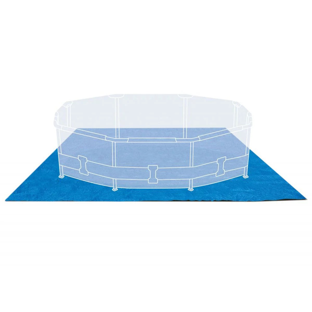 Covoras Universal pentru Piscina sau Spatii Exterioare, 472 x 472 cm