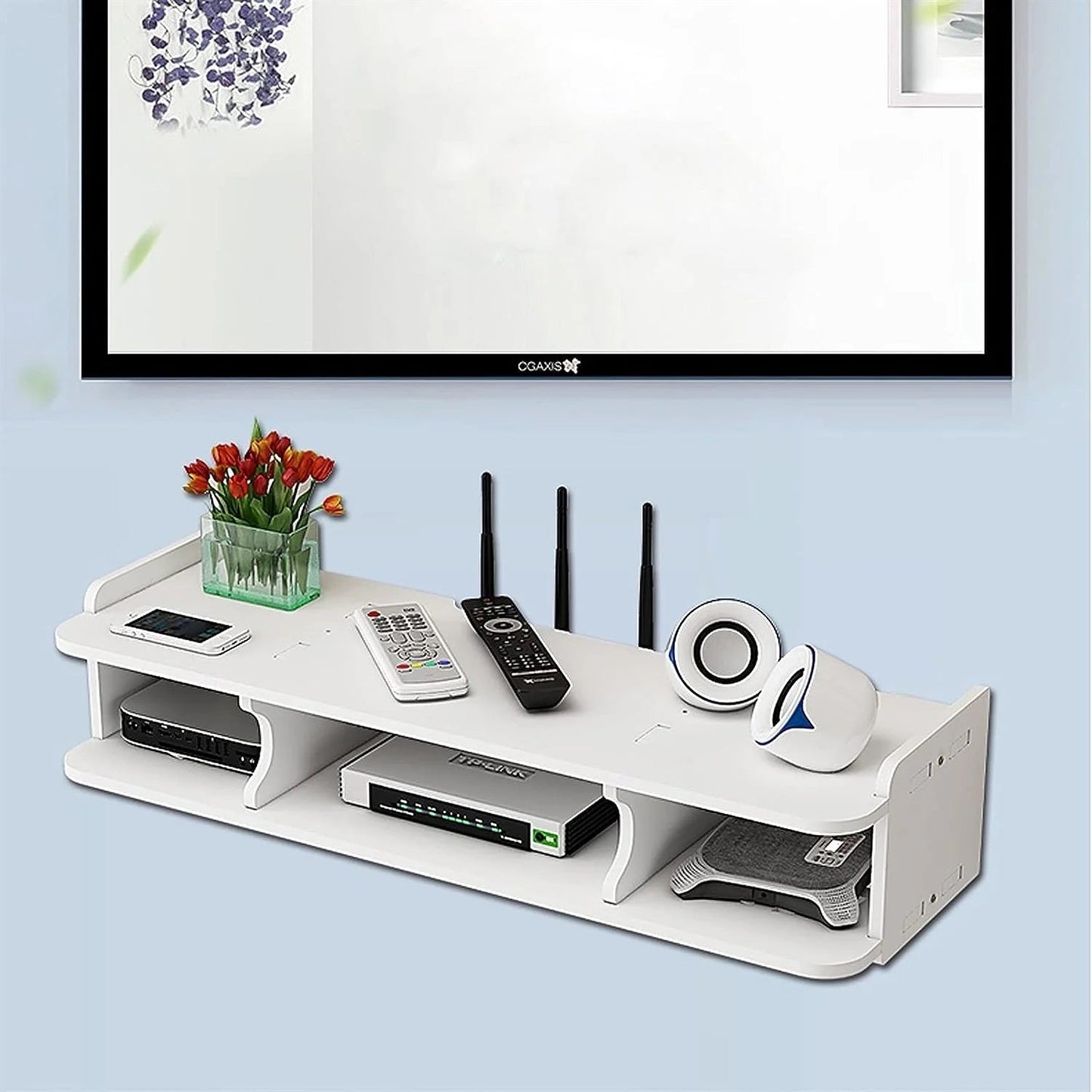Lichidare de Stoc! Suport Router si Accesorii, 3 Compartimente, 60 cm