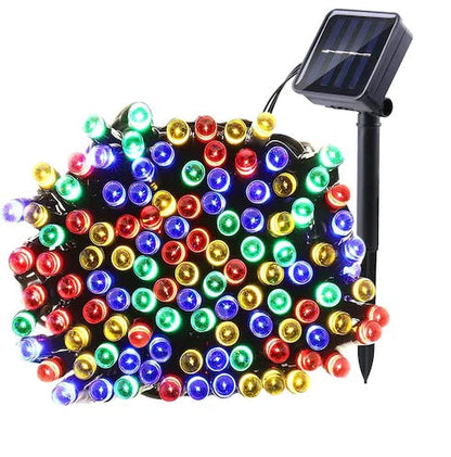 Set 3 x Decoratiune solara 100 LED - multicolor