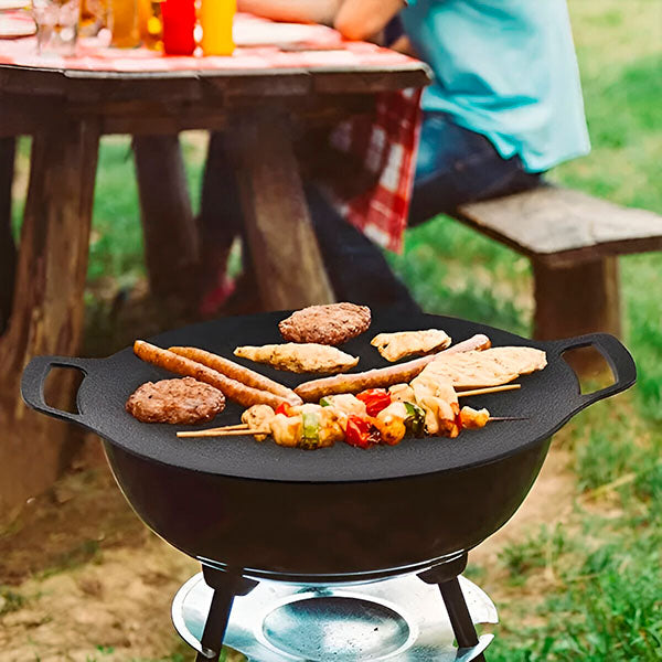 Tigaie Antiaderenta Rotunda pentru Uz Casnic sau Gratar 36 cm