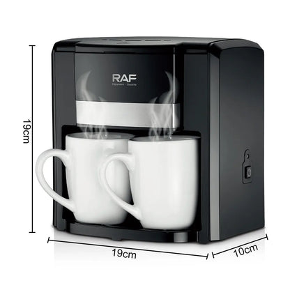 Aparat pentru Preparat Cafea cu Doua Cani Incluse Coffe Maker