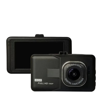 Camera Auto DVR Full HD 1080p, Unghi Larg 140°, Senzor G, Înregistrare în Buclă, Suport Card MicroSD până la 32GB, Ecran LCD 3 Inch