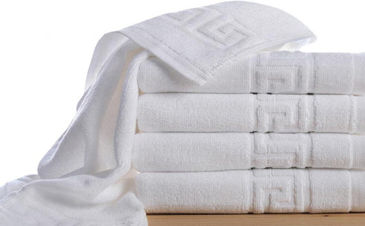 Set 4 prosoape groase bumbac Pakistan, 550 gr/mp