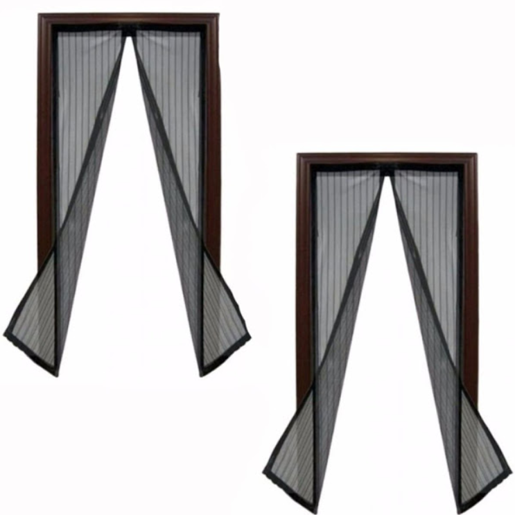 Aparat electric UV + Set 2 x perdea magnetica antiinsecte