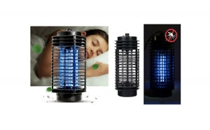 Aparat electric UV + Set 2 x perdea magnetica antiinsecte