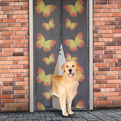 Perdea magnetica anti insecte 210 x 100 cm - model fluturi